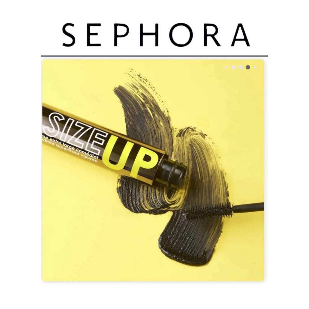 ⚡️🇫🇷🆕NIB SEPHORA |FULL| 2X Ultra Black Size Up Volumizing & Lengthening Mascara - Picture 8 of 16